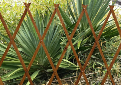 Celosía de Madera Tintada