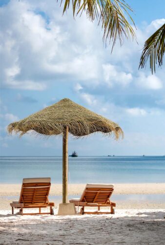 Sombrillas de Esparto