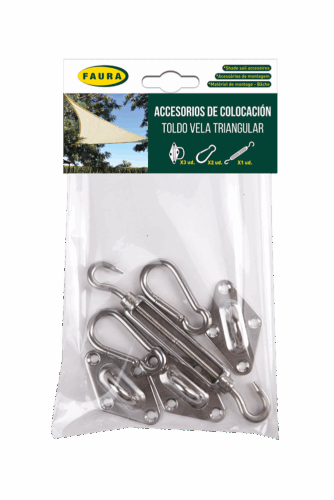 Fijación Toldo Vela Triangular